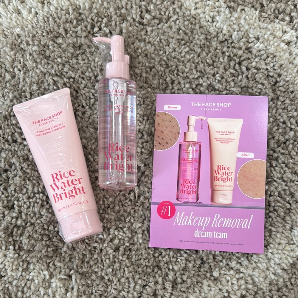 *NEW* The Face Shop Rice Water Bright Set